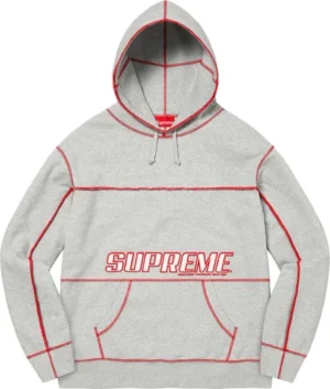 SUPREME COVERSTITCH TRACKSUIT GREY