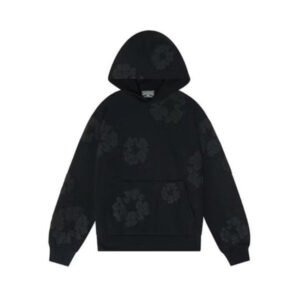 DENIM TEARS – Hoodie black