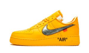 AF1 OFF-W. UNIVERSITY GOLD METALLIC SILVER